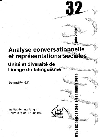 					Afficher No. 32 (2000): Travaux Neuchâtelois de Linguistique
				
