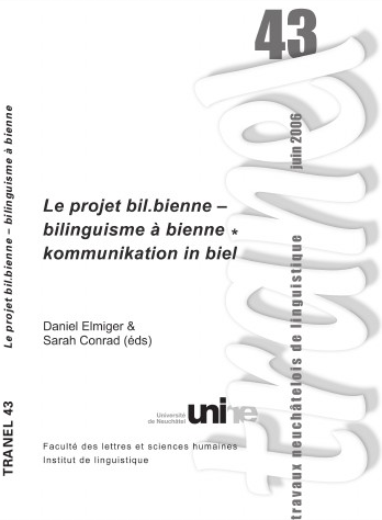 					Afficher No. 43 (2006): Travaux Neuchâtelois de Linguistique
				